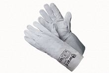 Краги спилковые Extra серые без подкладки 11(XXl) Gward
