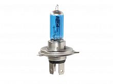 Лампа 24V 75/70W Р43t  Н4 BLUE (галоген) голубые