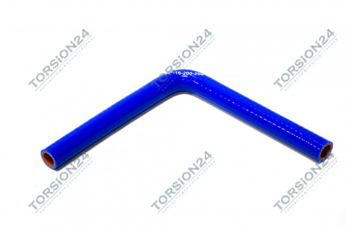Патрубок силиконовый угловой 90° L150х150 d=14
