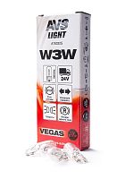 Лампа 24V W3W W2,1x9,5d AVS