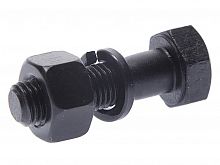 Болт М10х1.25х35 карданный с гайкой и гровером MEGAPOWER