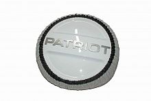 Чехол запасного колеса "PATRIOT" УАЗ 2014г. БСЕ БЕЛЫЙ R18