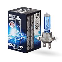 Лампа 24V 70W PX26d Н7 AVS Atlas 5000K