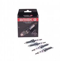 Свеча зажигания Газель Next дв.А-274 BRISK QR15LC-1 SUPER комплект -4шт