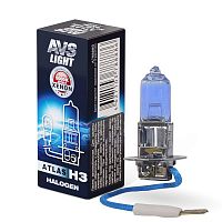 Лампа 12V 55W PK22s Н3 AVS Atlas 5000K