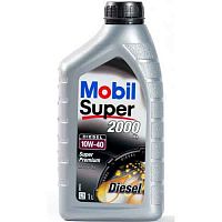 Масло моторное MOBIL Super 2000 X1 DIESEL 10W-40 API CF, 1л
