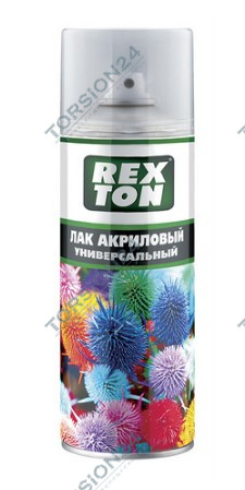 Лак акриловый глянцевый REXTON 520 мл (аэрозоль)