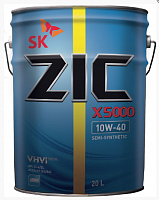 Масло моторное ZIC Х5000 10W-40 API CI-4/SL, 20л