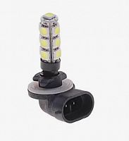 Лампа светодиодная 12V H27W/2 PGJ13 6000K 13 светодиодов MEGAPOWER