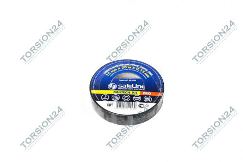 Изолента Safeline 15/20 черная фото Изолента Safeline 15/20 черная