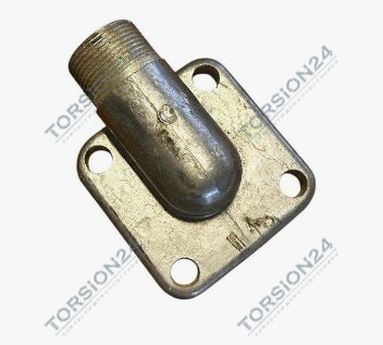 Фланец НШ-32 угловой (наруж.резьба) М27х1,5