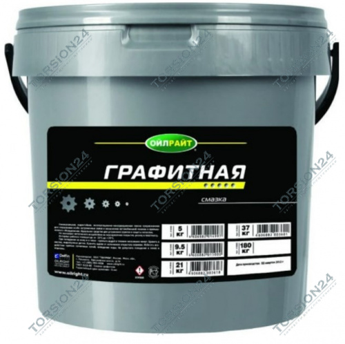Смазка графитная OILRIGHT 9,5кг