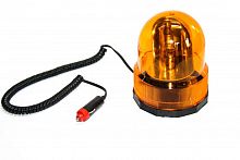 Маяк проблесковый 12V (овал,магнит,в прикуриват.) 121
