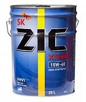 Масло моторное ZIC Х5000 15W-40 API CI-4/SL, 20л