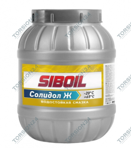 Солидол"Ж" 800г SibOil фото Солидол"Ж" 800г SibOil