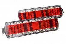 Фонарь 5669.3776-01 задний левый без жгутом, разъем сбоку 6-конт. LED, 24В SKV