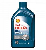 Масло моторное SHELL Helix HX7 5W-40  API SN/CF ,1л