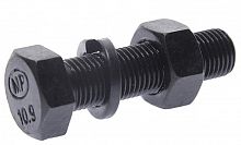 Болт М14х1,5х55 карданный с гайкой и гровером MEGAPOWER