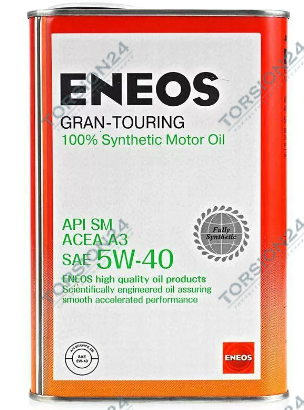 Масло моторное Eneos Premium Touring 5W-40 API SM, 1л фото Масло моторное Eneos Premium Touring 5W-40 API SM, 1л