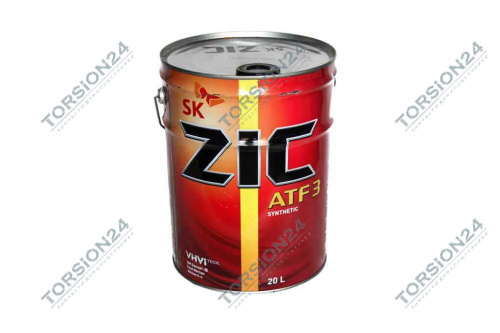 Масло трансмиссионное ZIC ATF III, 20л фото Масло трансмиссионное ZIC ATF III, 20л