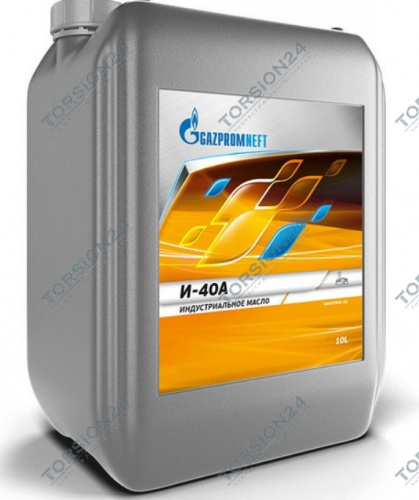 Масло индустриальное И 40 А 10л Gazpromneft