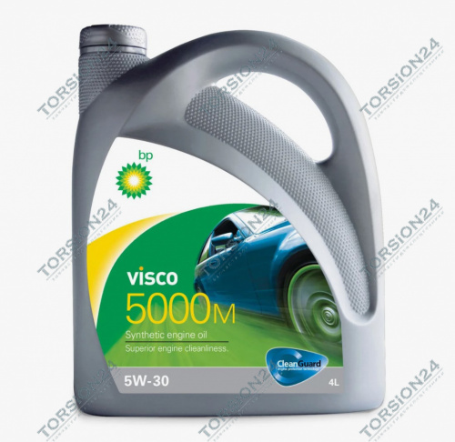 Масло моторное BP Visco 5000 10W-40 API SN/CF, 4л фото Масло моторное BP Visco 5000 10W-40 API SN/CF, 4л