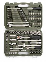 Набор инструмента 1/2", 1/4"  82пр (Дело Техники)