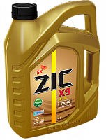 Масло моторное ZIC X9 5W-40 API SN/CF 4л
