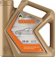 Масло моторное РосНефть Maximum 5W-40 API SG/CD, 4л