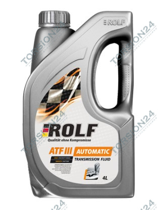 Масло трансмиссионное ROLF ATF III 4л